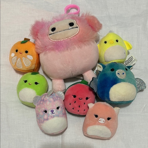 Squishmallows Other - Squishmallows Lot‎ of 8 Caparinne, fruit, and animals